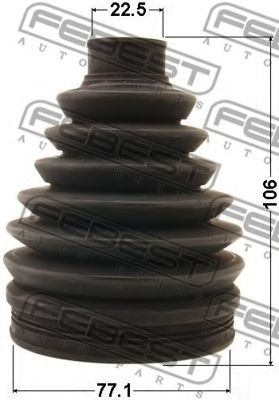 Пыльник шруса FEBEST 0217P-C11X Пыльник шруса FEBEST 0217P-C11X