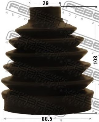 Пыльник шруса FEBEST 0217P-D40 Пыльник шруса FEBEST 0217P-D40
