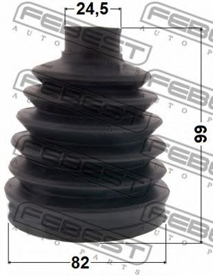 Пыльник шруса FEBEST 0217P-G15RA Пыльник шруса FEBEST 0217P-G15RA