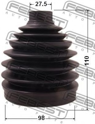 Пыльник шруса FEBEST 0217P-J31 Пыльник шруса FEBEST 0217P-J31