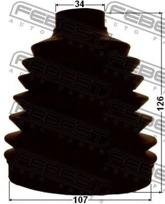 Пыльник шруса FEBEST 0217P-Y62 Пыльник шруса FEBEST 0217P-Y62