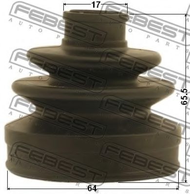 Пыльник шруса FEBEST 0217-Z50R Пыльник шруса FEBEST 0217-Z50R