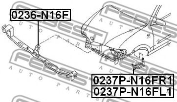 Панель передняя FEBEST 0236-N16F Панель передняя FEBEST 0236-N16F