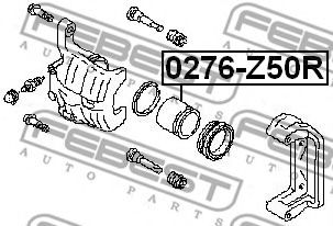 Поршень суппорта FEBEST 0276-Z50R Поршень суппорта FEBEST 0276-Z50R