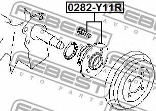Ступица колеса FEBEST 0282-Y11R Ступица колеса FEBEST 0282-Y11R