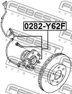 Ступица колеса FEBEST 0282-Y62F Ступица колеса FEBEST 0282-Y62F