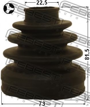 Пыльник шруса FEBEST 0315-YF4TR Пыльник шруса FEBEST 0315-YF4TR