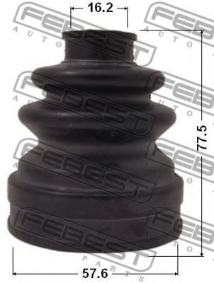 Пыльник шруса FEBEST 0317-121 Пыльник шруса FEBEST 0317-121