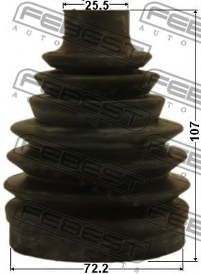 Пыльник шруса FEBEST 0317P-YF4R Пыльник шруса FEBEST 0317P-YF4R