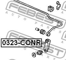 Стойка стабилизатора FEBEST 0323-CONR Стойка стабилизатора FEBEST 0323-CONR