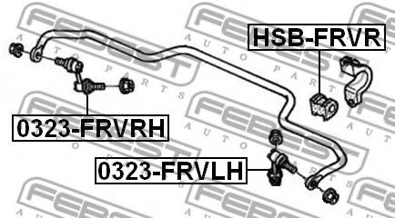 Стойка стабилизатора FEBEST 0323-FRVLH Стойка стабилизатора FEBEST 0323-FRVLH