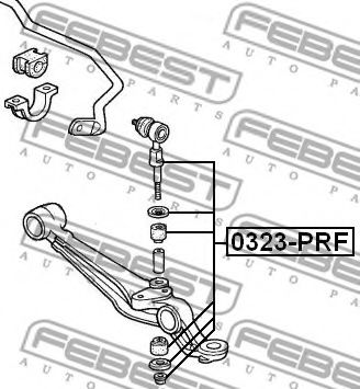 Стойка стабилизатора FEBEST 0323-PRF Стойка стабилизатора FEBEST 0323-PRF