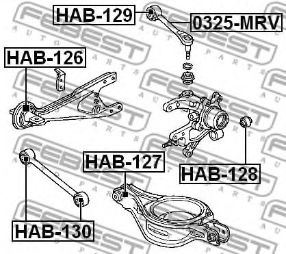 Рычаг подвески FEBEST 0325-MRV Рычаг подвески FEBEST 0325-MRV