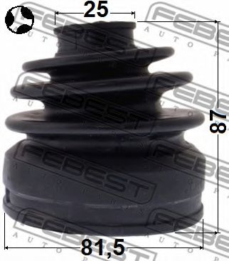 Пыльник шруса FEBEST 0415-CY4ALHT Пыльник шруса FEBEST 0415-CY4ALHT