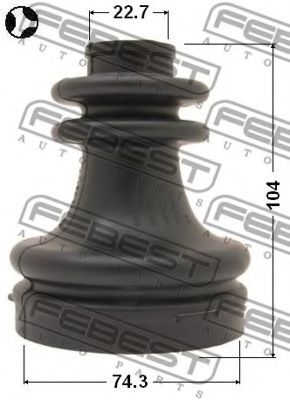 Пыльник шруса FEBEST 0415-DARH Пыльник шруса FEBEST 0415-DARH