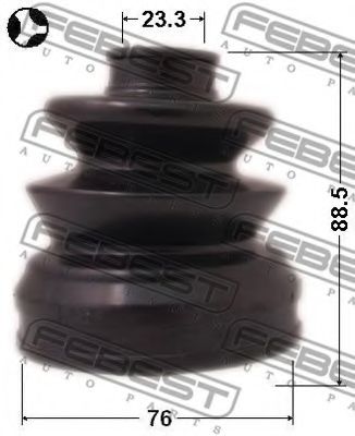 Пыльник шруса FEBEST 0415-DJ24 Пыльник шруса FEBEST 0415-DJ24