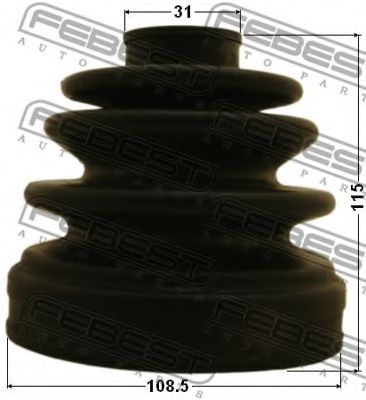 Пыльник шруса FEBEST 0415-V75RR Пыльник шруса FEBEST 0415-V75RR