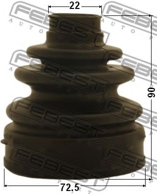 Пыльник шруса FEBEST 0515-BL Пыльник шруса FEBEST 0515-BL