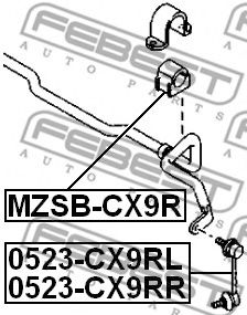 Стойка стабилизатора FEBEST 0523-CX9RR Стойка стабилизатора FEBEST 0523-CX9RR