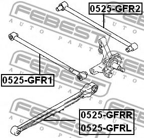 Рычаг подвески FEBEST 0525-GFRR Рычаг подвески FEBEST 0525-GFRR