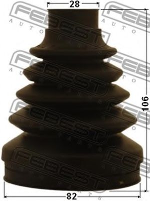 Пыльник шруса FEBEST 1015-CAP Пыльник шруса FEBEST 1015-CAP