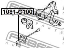 Главный цилиндр сцепления FEBEST 1081-C100 Главный цилиндр сцепления FEBEST 1081-C100
