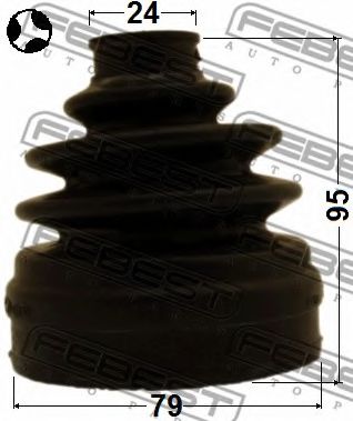 Пыльник шруса FEBEST 1215-TUC20MTT Пыльник шруса FEBEST 1215-TUC20MTT