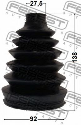 Пыльник шруса FEBEST 1217P-H1 Пыльник шруса FEBEST 1217P-H1