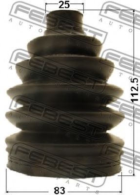 Пыльник шруса FEBEST 1217P-TUC20 Пыльник шруса FEBEST 1217P-TUC20