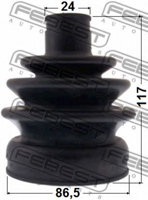 Пыльник шруса FEBEST 1217-TER Пыльник шруса FEBEST 1217-TER