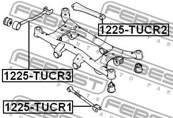 Рычаг подвески FEBEST 1225-TUCR1 Рычаг подвески FEBEST 1225-TUCR1