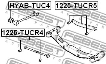 Рычаг подвески FEBEST 1225-TUCR4 Рычаг подвески FEBEST 1225-TUCR4