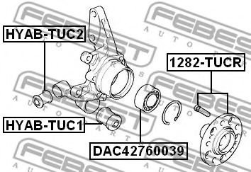 Ступица колеса FEBEST 1282-TUCR Ступица колеса FEBEST 1282-TUCR