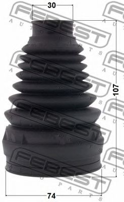 Пыльник шруса FEBEST 1615P-221 Пыльник шруса FEBEST 1615P-221