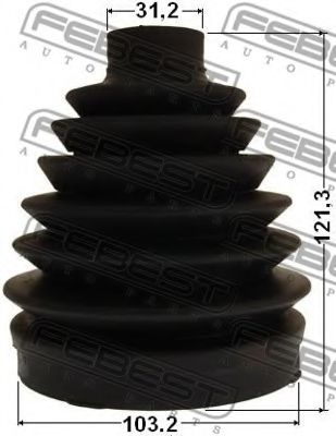 Пыльник шруса FEBEST 1617P-164 Пыльник шруса FEBEST 1617P-164