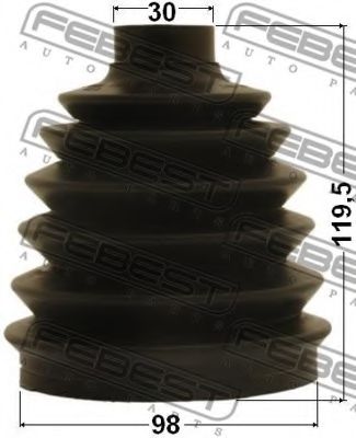 Пыльник шруса FEBEST 1617P-164S Пыльник шруса FEBEST 1617P-164S