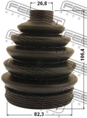Пыльник шруса FEBEST 1617P-203 Пыльник шруса FEBEST 1617P-203