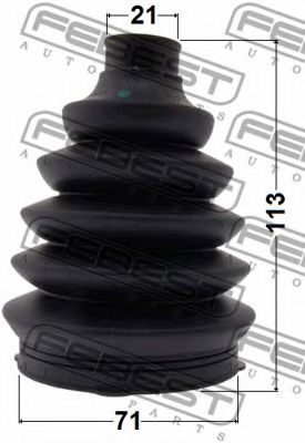 Пыльник шруса FEBEST 1817P-CORD Пыльник шруса FEBEST 1817P-CORD