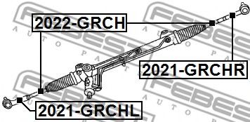 Наконечник рулевой тяги FEBEST 2021-GRCHL Наконечник рулевой тяги FEBEST 2021-GRCHL