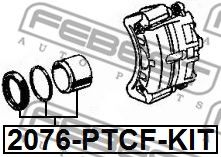 Поршень суппорта FEBEST 2076-PTCF-KIT Поршень суппорта FEBEST 2076-PTCF-KIT