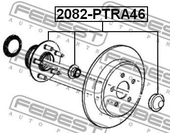 Ступица колеса FEBEST 2082-PTRA46 Ступица колеса FEBEST 2082-PTRA46