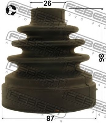 Пыльник шруса FEBEST 2115-CA223LHT Пыльник шруса FEBEST 2115-CA223LHT