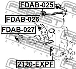 Шаровая опора FEBEST 2120-EXPF Шаровая опора FEBEST 2120-EXPF
