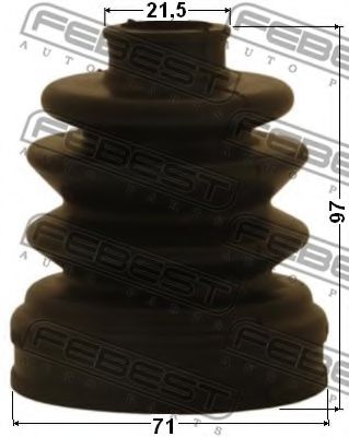 Пыльник шруса FEBEST 2215-SORR Пыльник шруса FEBEST 2215-SORR