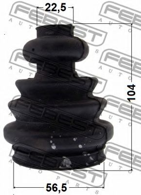Пыльник шруса FEBEST 2315-T5RH Пыльник шруса FEBEST 2315-T5RH