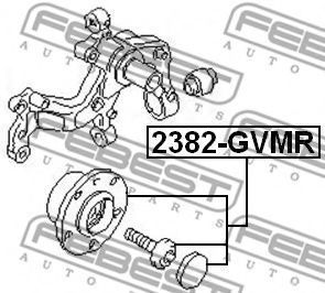 Ступица колеса FEBEST 2382-GVMR Ступица колеса FEBEST 2382-GVMR