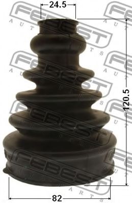 Пыльник шруса FEBEST 2715-S80RH Пыльник шруса FEBEST 2715-S80RH