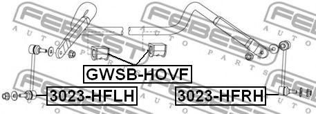 Стойка стабилизатора FEBEST 3023-HFRH Стойка стабилизатора FEBEST 3023-HFRH