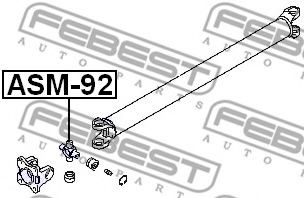 Муфта кардана FEBEST ASM-92 Муфта кардана FEBEST ASM-92