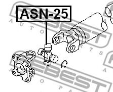 Муфта кардана FEBEST ASN-25 Муфта кардана FEBEST ASN-25